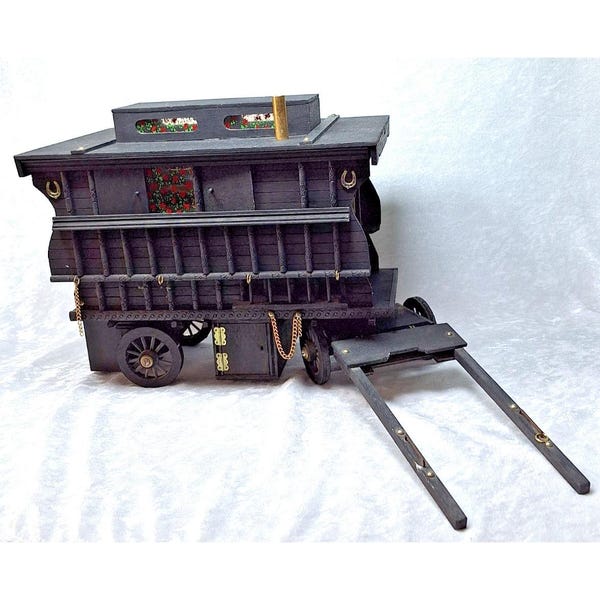 Gypsy Travelers Horse Drawn Hearse Caravan Wagon Reuge Music Box Sound Of Music