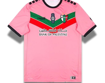 Pink Palestine Jersey Football Palestine Shirt for Gaza Support Soccer Shirt or Football Tee - Gift for Her