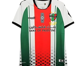 Palestine Shirt White/Green/Red Heritage Edition | Support Gaza and Palestine Football Jersey - for Football
