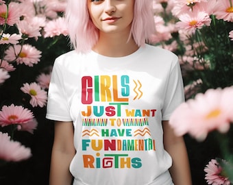 Unisex organic cotton Feminist t-shirt, women's right t-shirt, Feminist gift, Feminist shirt, equality t-shirt, women empower women