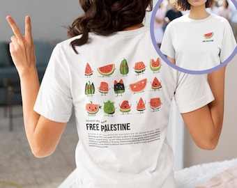 パレスチナ支援Tシャツ（ユニセックス）、「停戦」Tシャツ、「パレスチナ支援」Tシャツ、「パレスチナ虐殺阻止」Tシャツ、「戦争阻止」Tシャツ