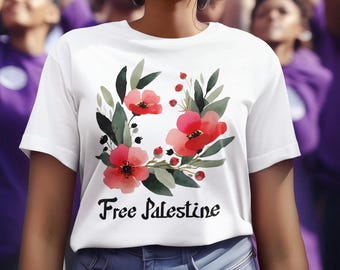 パレスチナ支援Tシャツ（ユニセックス）、「停戦」Tシャツ、「パレスチナ支援」Tシャツ、「パレスチナ虐殺阻止」Tシャツ、「戦争阻止」Tシャツ