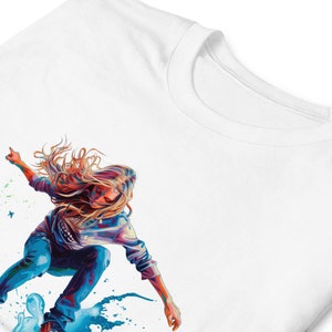 Skate culture, Skate girl T-shirt, skate woman, skate girl, skate or die, gifts for skaters, Women Empowerment,skate shirt, Feminist t-shirt