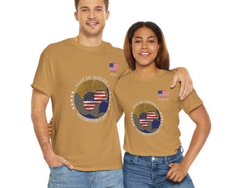 Gulf Of America Custom T Shirt Add Your City And State - Personalized T-Shirt Choose Your Location - MAGA Tshirt - In 7 Colors and 5 Sizes.