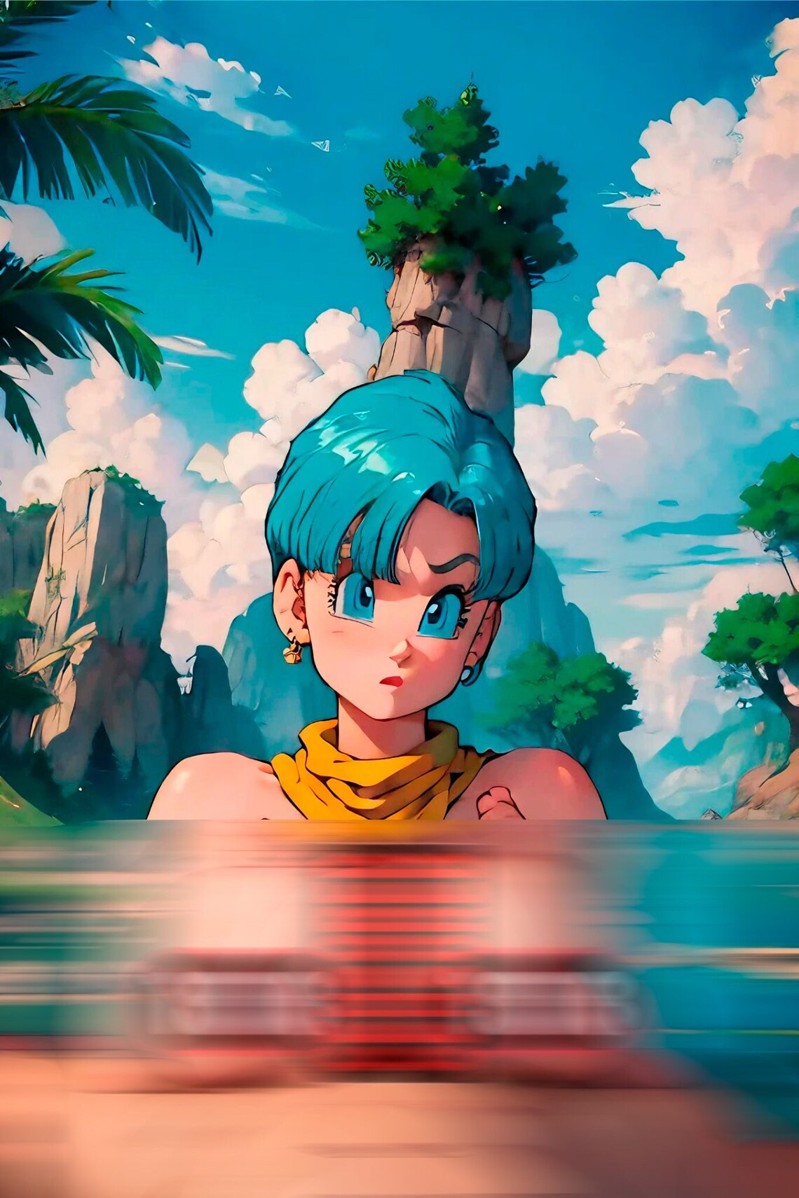 60 Images of Bulma Big Breasts, Closeup of Bulma Playing With Her