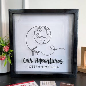 Travel Memory Box | Our Adventure | Travel Lover Gift.