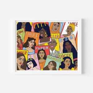 Cover Girls // High-Quality Inkjet Art Print