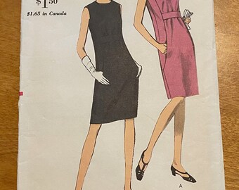 1960s Vogue dress pattern, sz 14