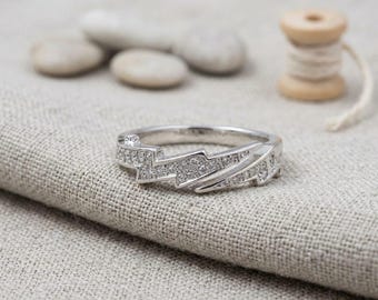lineman bolt adjustable ring , gift for him , gift for her