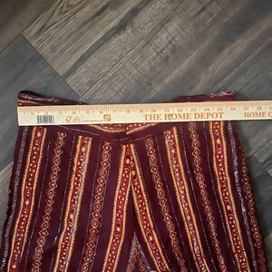 Kathmandu Nepal Embroidered Maxi Skirt Whimsigoth Festival Fairy Boho Size Large image 8
