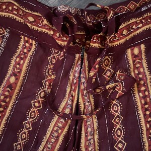Kathmandu Nepal Embroidered Maxi Skirt Whimsigoth Festival Fairy Boho Size Large image 4
