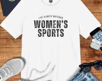 Koszulka sportowa damska Ive Always Watched, koszulka sportowa damska z nadrukiem, kobiety w sporcie, koszulka sportowca, oglądaj sportowe produkty damskie