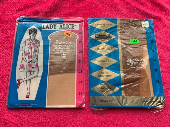 Five Pair of Vintage Nylons Never Opened - image 2
