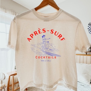 Après-Surf Relaxed Cropped Tee - Surfing OG Graphic T-shirt
