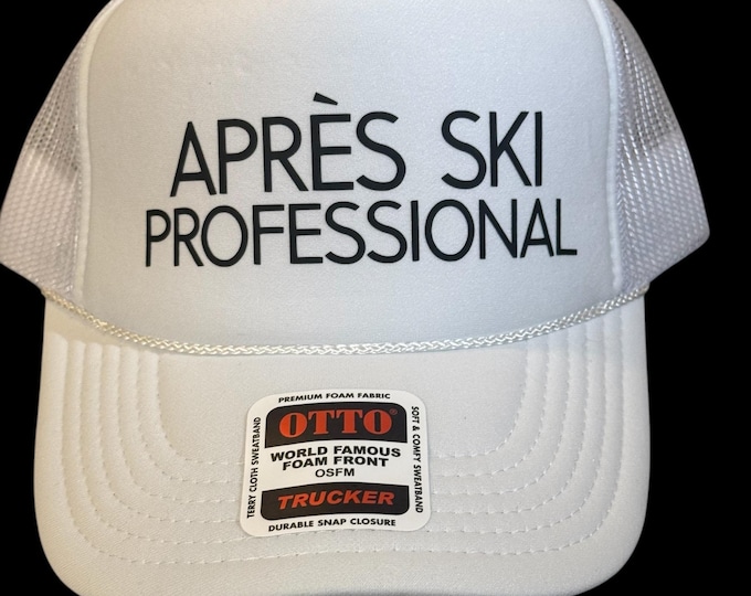 Apres Ski Professional Trucker Hat