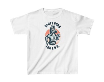 Scott Runs kinder T-shirt (de winst gaat naar EDS Awareness)
