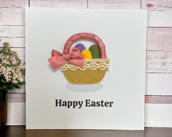 3D Easter Cards. Personalised Easter cards for son, daughter, grandson, granddaughter, Friends and family, Baby 1st Easter, Easter gift