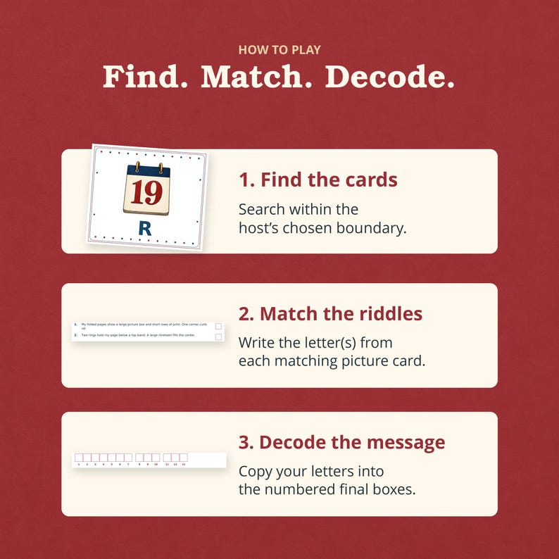 Juneteenth Scavenger Hunt for Kids Ages 9–12 | Printable Riddle Game ...