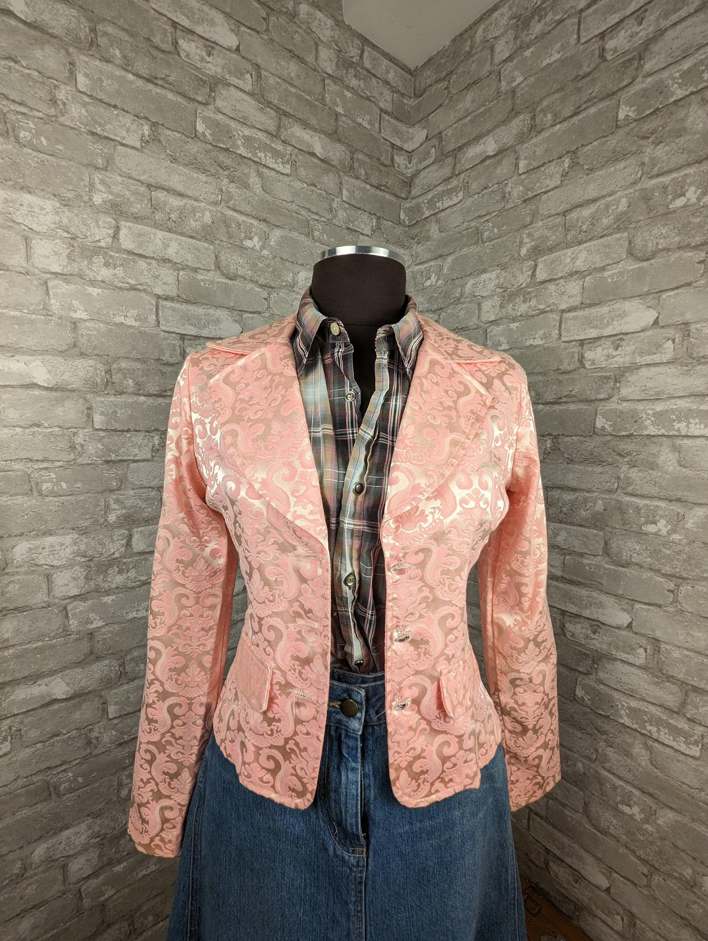 Brocade blazer womens deals