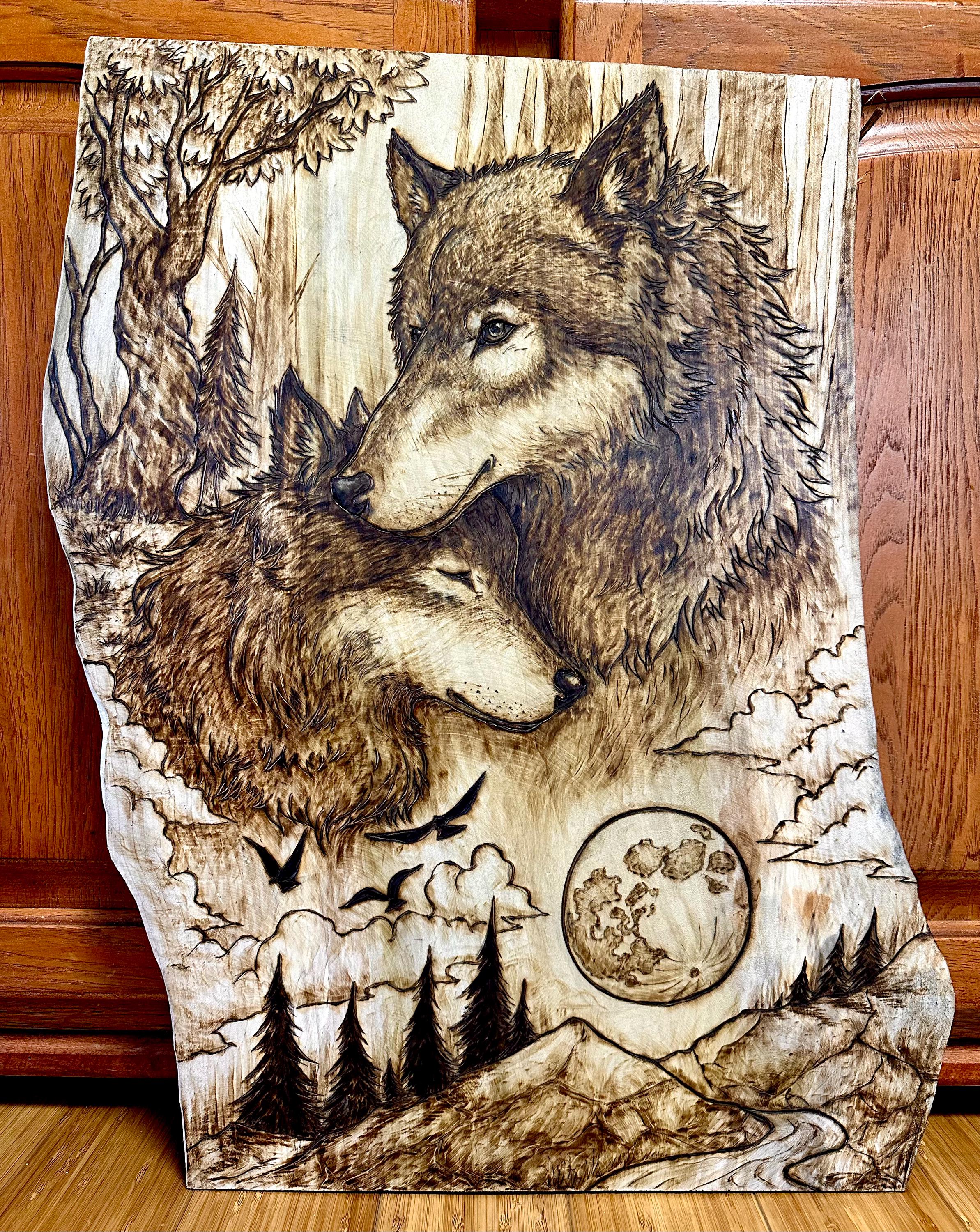 Wood Burning アート/趣味♬ 新品 Custom Cthulhu Wood Burning Art: Eldritch Horror Wall Decor - Etsy
