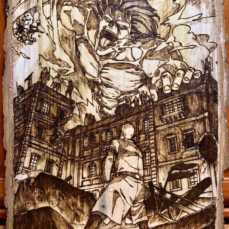 Attack on Titan Wall Art - Etsy
