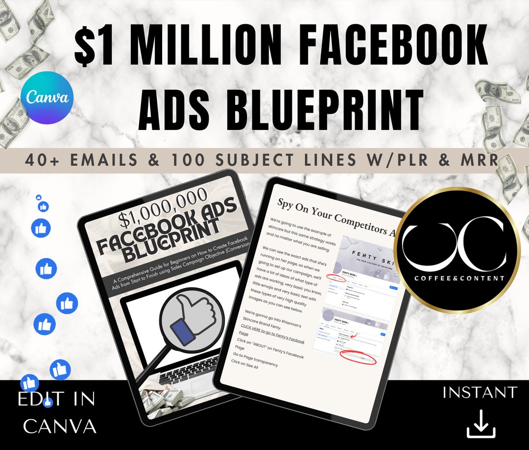 Facebook Ads Conversion Guide for Beginners (editable Canva Template ...