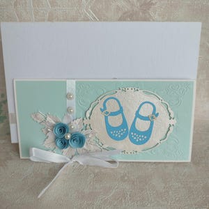 Biglietto d'auguri fatto a mano per bambini, regalo per battesimo, regalo per baby shower, biglietto d'auguri per il compleanno di un bambino.
