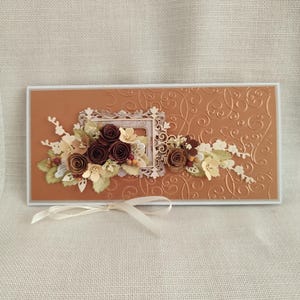 Cartão de felicitações feito à mão, presente de aniversário, cartão 3D de luxo, cartão de felicitações exclusivo, cartão de aniversário.