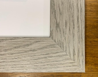 7x7 Square Weathered Gray Frame for Art, Photo, or Picture
