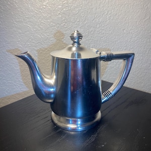 Rare Vintage/Antique Reed and Barton SilverPlate Teapot for Shearton Hotel