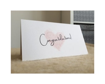 Congrats Wedding Card | Wedding Gift Card | Gift Money for Wedding | Elegant Cash Envelope | Wallet Card | Honeymoon Gift for Couple