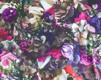 Marc Cain: Seide-Viskose-Jersey "Seride", Blumen/Blüten, 160 cm breit, Meterware, Preis pro 0,5 m,  EUR 24,94/qm