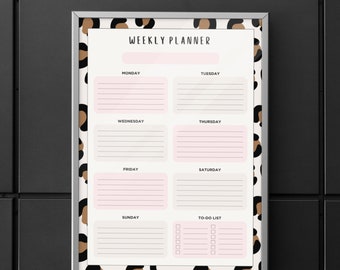 Beautifully Designed Weekly and Daily Planner - Stay Organized in Style