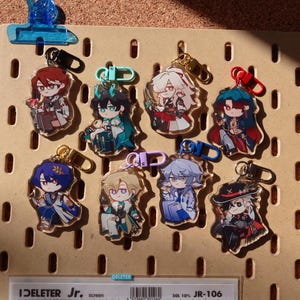 honkai star rail | 2.5&quot; charms