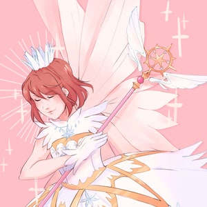 Card Captor Sakura | 11 x 17 / 5 x 8 Druck | LETZTE CHANCE