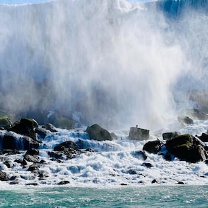 Photographie de voyage chutes du Niagara, art mural cascades, photographie imprimable des chutes du Niagara, décoration des chutes du Niagara, art mural des chutes du Niagara