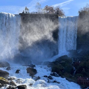 Photographie de voyage chutes du Niagara, art mural cascades, photographie imprimable des chutes du Niagara, décoration des chutes du Niagara, art mural des chutes du Niagara