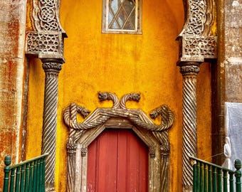 Print Pena Palace Sintra: reisfotografie Portugal (digitale download)
