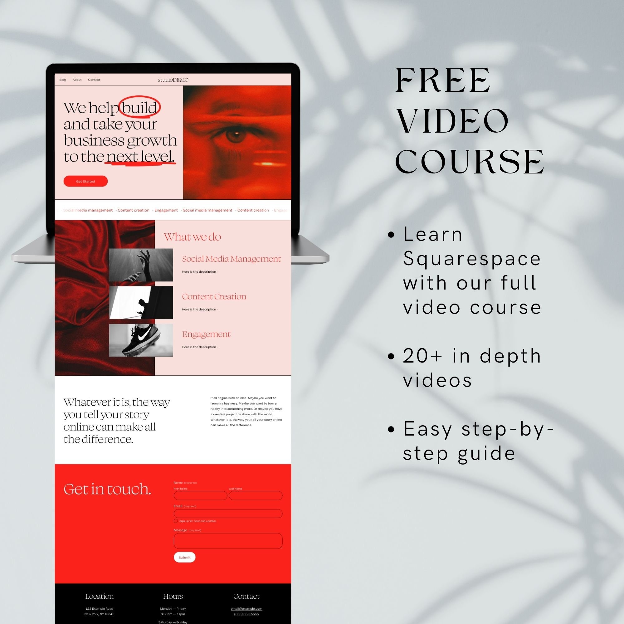 Squarespace Template Etsy