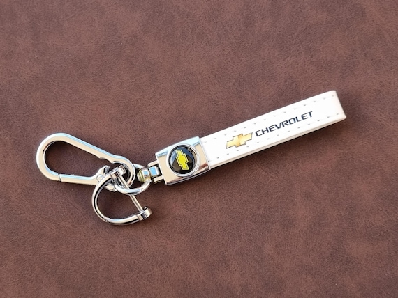 Chevrolet leather keychain deals