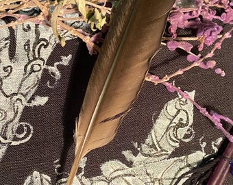 Natural Crow extra large, long feathers. Japanese juvenile crow “karasu”. Raven feathers. Witchcraft, Ritual, Caligraphy, Collectors