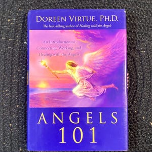 Doreen Virtue Angels 101 ~An Introduction to Connecting, Working, and Healing with the Angels. Out of Print, Rare spiritual angel book