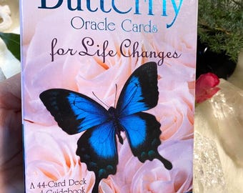 ドリーン・バーチュー バタフライオラクルカード：希少な絶版44枚組