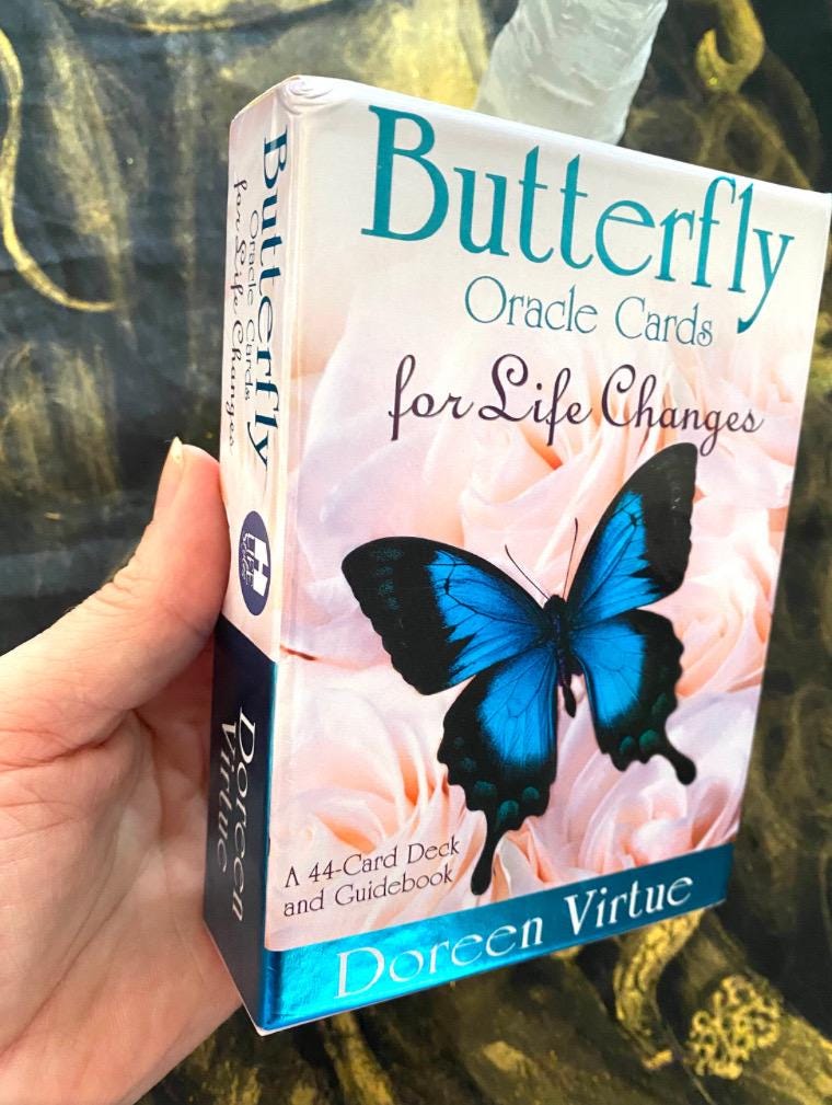 ドリーン・バーチュー バタフライオラクルカード：希少な絶版44枚組