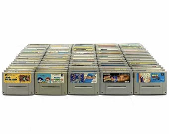 SFCソフト　多数 ファミコンのソフトは全部で1053本！それって多い？少ない？歴代
