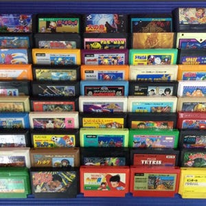 Wholesale Lot of 20 random authentic Japanese Famicom (FC)games