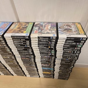 正規の日本製ニンテンドーDSカートリッジ（ケース付き）50個セット（ランダム）