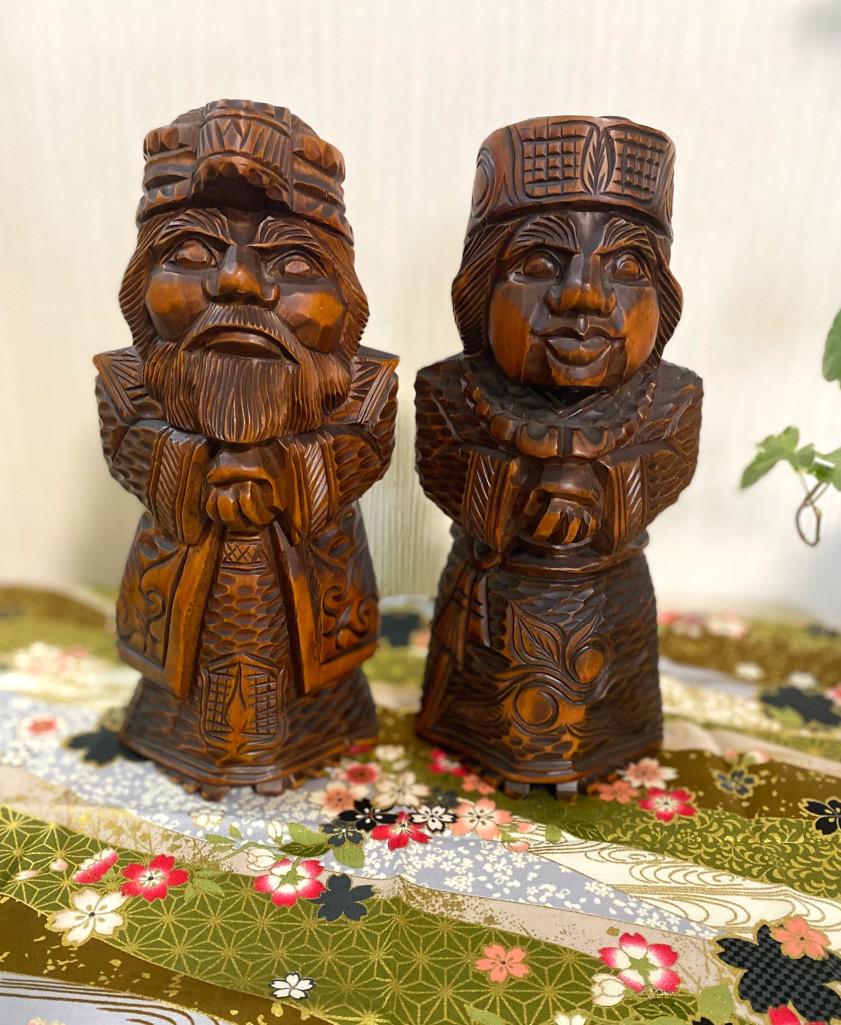 Ainu wood carving - Etsy 日本