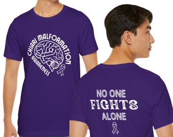Chiari-t-shirt med medvetenhet om missbildningar: Stödjande t-shirt för kronisk sjukdom