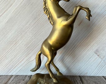 Vintage Brass Horse figurine